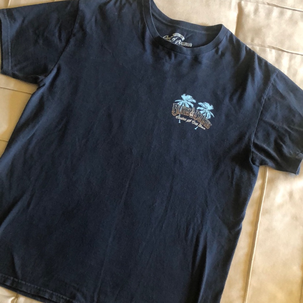 Mens Blue & Brews navy t-shirt